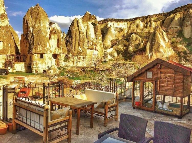 Cappadocia Stone Palace Göreme Exteriör bild